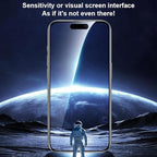 OneFish Privacy Screen Protector for IPhone 15 Anti-Spy Tempered Glass Dust-Free Bubble-Free Anti-Fingerprint 9H Scratch Protection & Hassle-Free Installation Frame [2-Pack]