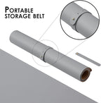 Cork Desk Mat - Small Dual-Sided Desk Pad for Office and Home - Desk Organization and Accessories - Ideal for Large Mouse Pad and Small Desk Mats on Top of Desks(Gray,23.6"x 13.8")
