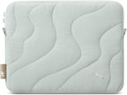 tomtoc 360 Protective Puffy Tablet Sleeve for iPad Pro 11-inch (M4/(4th/3rd/2nd/1st Gen), iPad Air 11-inch (M3) 2025/(M2) 2024 with Magic Keyboard/Smart Keyboard, Quilted Soft Puffer iPad Case