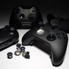 eXtremeRate 8 in 1 Magnetic Metal Thumbsticks for Xbox Series X/S, for Xbox One S/X & PS4 Slim/Pro Controllers with T8H Screwdrivers - Black