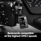Lexar 1TB Professional Silver PRO SD Card, UHS-II, C10, U3, V60, Full HD, 4K, Up To 280MB/s Read SDXC Memory Card, For Professional Photographer, Videographer, Enthusiast (LSDSIPR001T-BNNNG)
