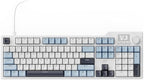 AJAZZ AK35I V3 104-Key Full Size Wired Gasket Mount Gaming Keyboard with Multimedia Buttons & Knob Control | Five Layer Pad | OEM Profile PBT Keycaps | Blue Backlit Custom Keyboard
