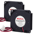 Wathai 4010 Blower Fan 12v Centrifugal Fan 40mm Computer Case Tiny Micro Turbine 40x40x10 for DIY 3D Printer Cooling 2 Pack