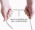 [Patio Door Specialty] FLYZZZ Screen Spline 0.250" (1/4"), 25 ft | for Extra Wide Channels on Sliding Screen Doors ONLY | NOT for Standard Windows (See Guide)