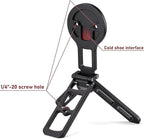 for MagSafe Pocket Tripod Stand – Magnetic Phone Stand for iPhone 16/15/14/13/12 Series | Adjustable Angle, 20 N52 Strong Magnets, Full Metal Build, Foldable & Mag Case Compatible
