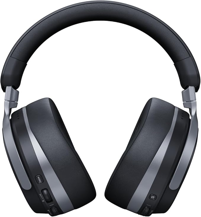Turtle Beach Stealth 700 Gen 3 Wireless Multiplatform Amplified Gaming Headset for Xbox Series X|S, Xbox One, PC, PS5, Mobile – 60mm Drivers, AI Noise-Cancelling Mic, Bluetooth, 80-Hr Battery – Black