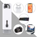 7-in-1 Electronic Cleaner Kit,Keyboard Cleaner,Laptop Cleaner Kit for Monitor, Cell Phone,Earphones, Headset, Lego, Airpods, Laptop Camera Lens (Black)