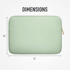 Vandel MacBook Air 13 inch Laptop Sleeve, Fits 13-13.3 inch Laptops: Neoprene MacBook Air & Pro Case, Chromebook, HP Soft Cover | Thin Computer Carrying Bag, Sage Green Mac (M1 & M2) Pouch