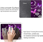 Mouse Pad, Premium-Textured Mouse Mat, Non-Slip Rubber Base Mousepad for Laptop, Computer & PC,9.5×7.9 in, Purple Heart Butterfly