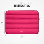 Vandel The Original Puffy Laptop Sleeve Case, 13-14 inch Laptop Sleeve Bag, Laptop Case 13.3 Inch, Compatible with MacBook Air 13/14, iPad 12.9, HP Dell ASUS, Computer Bag Cover