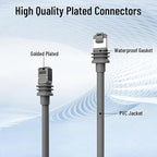 150FT Starlink Gen 3 Replacement Cable for Rectangular Satellite - Waterproof Outdoor V3 Standard