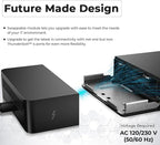 WD22TB4 Dell Docking Station Thunderbolt 4 Dock, 180W AC Adapter, HDMI Cable, DisplayPort Cable, USB-C Cable, Dell Docking Station (Renewed)