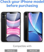 ESR Full-Coverage Tempered-Glass Compatible for iPhone 11 Screen Protector/iPhone XR Screen Protector [2-Pack] [Easy Installation Frame] [3D Curved Edges] for iPhone 11, iPhone XR