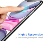 ESR Full-Coverage Tempered-Glass Compatible for iPhone 11 Screen Protector/iPhone XR Screen Protector [2-Pack] [Easy Installation Frame] [3D Curved Edges] for iPhone 11, iPhone XR