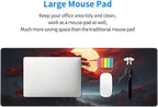 Darkness Red Moon Desk Mat Japanese Mouse Pad, Large Japanese Desk Mat, XL Anime Gaming Keyboard Mat, Non-Slip Rubber Base, Big Extended Desk Protector for Home Office, 31.5”x11.8”