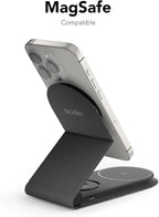 3 in 1 Foldable Travel Charging Station - MagSafe Compatible with iPhone 12-16 Series, Apple Watch, AirPods