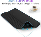 Computer Keyboard Stand Pad with Wrist Rest, Ergonomic Comfy Tilted Keyboard Stand Riser Holder Pad for Office Home (Black)