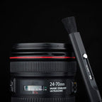 Compact Lens Cleaning Pen,Lens Cleaner Brush for Camera Filters Camcorders Leupold Scope Binoculars Keyboards VR Headset and More Electronics