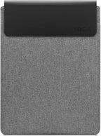 Lenovo Slim Laptop Sleeve 14 Inch Notebook/Tablet - Compatible with MacBook Air/Pro - Eco-Friendly Lightweight Case with Accessory Pocket & Magnetic Closure - Grey