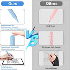 Stylus Pen for iPad 2018-2025 with Palm Rejection, Apple Pencil for Pad11th/10th/9th/8th/7th/6th Gen, iPad Pro 11/12.9 inch, New iPad Air 2025 11&13-inch(M3/2) /5th/4th/3th Gen, iPad mini 6th/5th