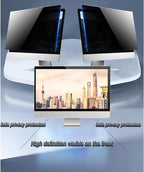 Hanging Computer Privacy Screen Protector Shield 25 inch 16:9 Widescreen Desktop Monitor, Anti Blue Light & Glare Filter - Compatible with LG Dell HP Acer and More (22.44X13.38 in)