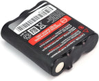 (2-Pack) 3.6V 800mAh Ni-MH Battery Replacement for Motorola PMNN4477AR T200 T400 T500 T800 T600 T62 T82 T92 T260 T265 T801 T460 T465 T480 Walkie Talkies