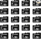 Micro Center 16GB Class 10 Micro SDHC Flash Memory Card 20 Pack with Adapter for Mobile Device Storage Phone, Tablet, Drone & Full HD Video Recording - 80MB/s UHS-I, C10, U1 (20 Pack)