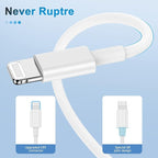Multi Charger Cable 6Ft 2Pack, 3 in 1 Charging Cord, Universal Phone Charger, Multiple Charger Wire USB-A to Lightning/USB-Type C/Micro USB Connectors for Cellphone, Tablets and More (Charging Only)