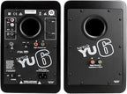Kanto YU6 Powered Bookshelf Speakers with Bluetooth (Matte Black) with SP9 Desktop Stands (Black)