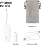 Twelve South AirFly Pro | Bluetooth Wireless Transmitter/Receiver Adapter for 2 Headphones, Audio Sharing, Compatible with 3.5mm aux Jack for Airplanes, TV, Gym, Stereo, and Travel, 25+ Hr Battery
