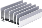 Elestoria Adjustable Laptop Stand - Fits 5 Devices, Modern Design, Tool Free Adjustment, Protective & Stable