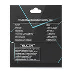 Thermal Pad 14.8 W/mK, 120x120x1.5mm, Non Conductive, High Temp Resistance, Silicone, For Laptop, GPU, CPU, LED Cooler