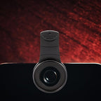 Phone Lens : 37mm 15X Macro Lens for Phone Camera Clip-on Magnifying for Close-up Photography (Black)