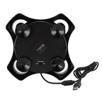 XUMIUZIY PC Flight Joystick Control, USB Wired Flight Stick with Vibration Function and Throttle Control, Universal Simulation Controller Joystick for PC Computer Laptop, 7/8/10/11