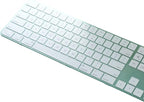 [Not for 2024 Release A3119] Keyboard Cover for iMac Magic Keyboard (Model A2520, Touch ID, with Numeric Key) - Ultra Thin, Protective and Clear Keyboard Cover Protector Skin