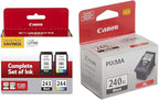 Canon PG-243/ CL-244 Ink Multi Pack, Compatible to TR4520, MX492, MG2520, MG2922 & PG-240 XL Black Ink Catridge Compatible to Printer MG2120, MG3120, MG4120, MX512, MX432, MX372