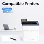 C600 C605 Drum Unit Color Imaging Drum 4-Pack Replacement Compatible with Xerox VersaLink C600 C605 Color Multifunction Printers | 108R01488 108R01485 108R01486 108R01487 (Black Cyan Yellow Magenta)