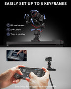 IFOOTAGE Shark Slider Nano II 660,Motorized Camera Slider,Compatible with DJI RS2, RS2Pro, RS3 Pro, RS4, RS4 Pro,Video Stabilizer Rail,Video,Timelapse,Panorama,Stop Motion,Marco,Max.Payload 15.4lbs