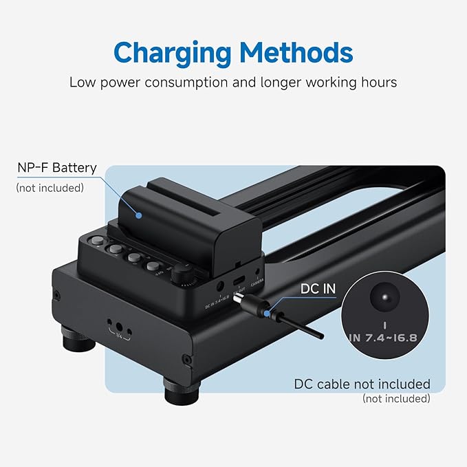 Accsoon Toprig S60 Camera Slider Motorized and Support Arms