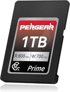 Pergear 1TB VPG200 CFexpress Type A Memory Card, Up to 800MB/s Read Speed & 700MB/s Write Speed for Sony Alpha Sony FX Cameras, Up to 8K RAW for Video/Photo
