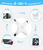 CODOGOY iPhone Cleaning Kit Port Cleaner Repair & Restore Tool Soft Brush Cleaning Tool Fit for All Devices