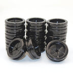 1 Inch Rubber Grommets for Wiring, 1 Inch Drill Hole 7/8 Inch ID, Firewall Grommets Automotive Cable Cords Hoses Protection, Double-Sided Rubber Plugs for Round Holes, 18 Pcs, 22x25 mm
