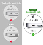 I3C Laptop Cable Lock 4 Digital Combination Lock Security Computer Cable Lock Anti Theft Combination Lock Compatible for Tablet Laptop (1 Pack)