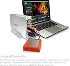 CalDigit AV Pro 2 Storage Hub USB C External Hard Drive - Charge up to 30W, Compatible with USB-C and Thunderbolt Type-C Computers (0TB Enclosure Kit)