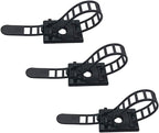25 Pieces Desk Wire Organizer Cable Ties Zip Ties Adhesive Cord Clips Cable Management Cord Keeper Desk Wire Management