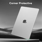 MOSISO Compatible with MacBook Pro 16 inch Case 2025 2024 2023 2022 2021 M4 M3 M2 M1 A3403 A3186 A2991 A2780 A2485, Natural Original Color Hard Case&Keyboard Cover&Screen Film&Type C, Frost Clear