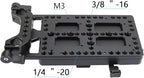 CAMVATE V Lock Mounting Plate Power Supply Splitter with 15mm Rod Clamp - 1524
