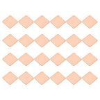 PATIKIL Copper Heatsink Pad Shims, 24 Pcs 15x15x0.8mm Copper Pad Shim IC Chipset GPU CPU Thermal Heatsink for Cooling Laptop Desktop Computer