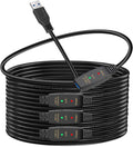 LDKCOK Active USB 3.0 Extension Cable 75ft– Male to Female Extender Cord, USB Extension Cable for USB Flash Drive, Card Reader, Hard Drive, Keyboard, PlayStation, Xbox, VR, Printer, Camera, Laptop