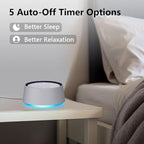 Brown Noise Sound Machine with 30 Soothing Sounds White Noise Machine 12 Colors Night Light for Baby Adults Kids Sleep Machines 36 Volume Levels 5 Timers for Home Office